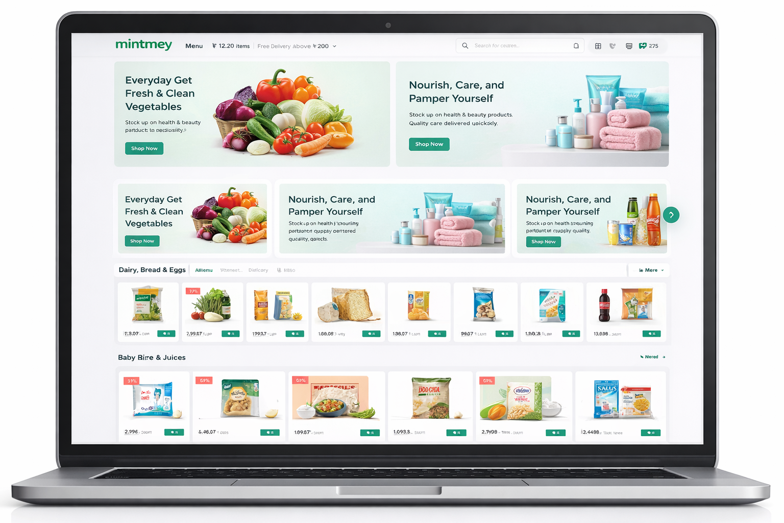 Mintmey – Fresh Groceries